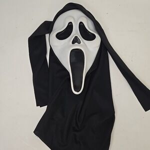 Vintage Scream Ghostface Mask Easter Unlimited Fun World Halloween